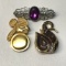 Lot of 3 Vintage Brooches