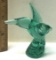 Signed Murano Glass Mockingbird Miniature Figurine Made in Italy