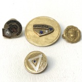 Lot of 1/20 12K Gold Plated Service Pins