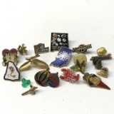Lot of Gold Tone Pins