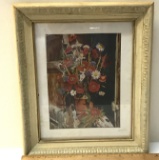 Early Flowal Print in Frame