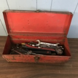 Vintage Toolbox Full of Misc Tools