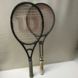 Two Wilson Tennis Rackets