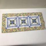 Handmade Quilted Table Runner or Table Decoration
