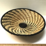 Southwestern Native American Tightly Woven Large Coil Basket