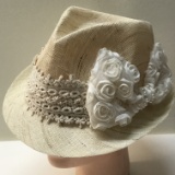 Rose Bow Hat