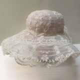 1970’s Handmade Lace & Pearl Hat