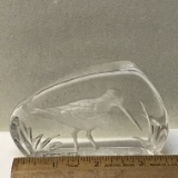 Wedgwood Crystal Duck Paper Weight