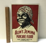 Aunt Jemima Pancake Flour Metal Sign