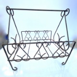 Metal Log Holder