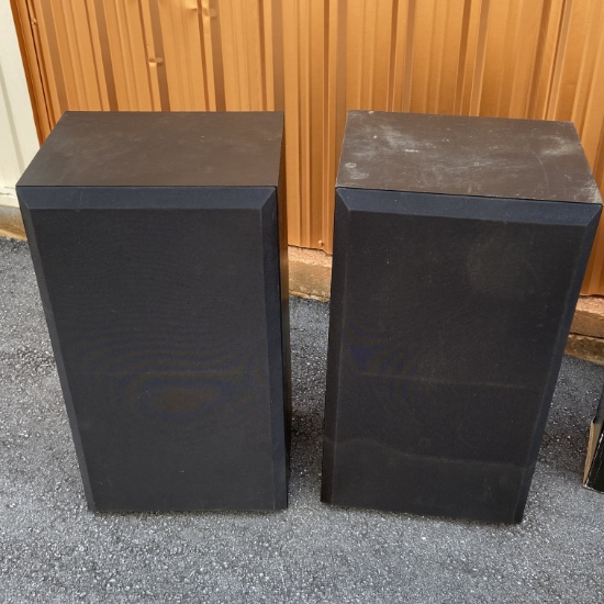 Pair of Acoustic Response Audio/Video Monitor Series 707 Speakers