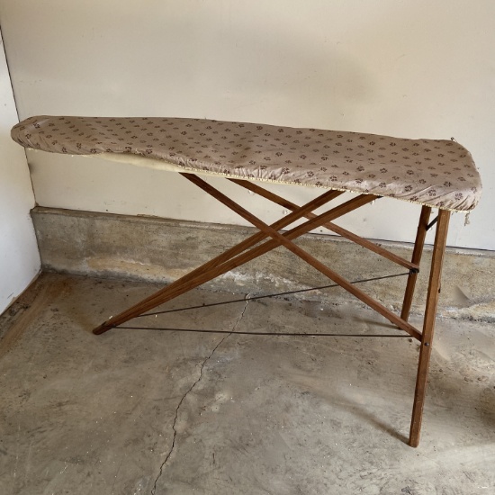 Antique Wooden Ironing Board