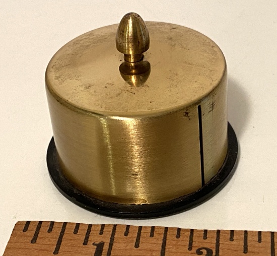 Vintage Brass Stamp Dispenser