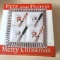 Fitz & Floyd Merry Christmas Appetizer Set in box