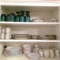 Cabinet Lot of Dishes