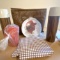 Vintage Picnic Set with Johnny Bench Plates