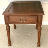 Broyhill Wooden End Table