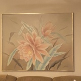 Huge Lee Reynolds Flower Painting