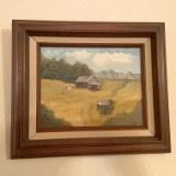 Original Painting by D. Foster 8” x 10” with Frame