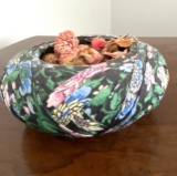 Nice Woven Floral Dish