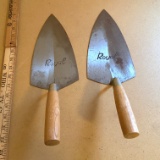 Pair of Large Royal Trowels