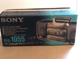 Sony CFS-1055 Radio Cassette Record with Box