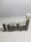 DB-64 Delica 11 Round - 8 Vials of Lined Ivory AB