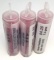 Miyuki Delica 11/0 Beads - 3 Vials of Dyed Matte Transparent Fuchsia