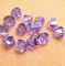 Lot of Swarovski 8mm Bicone Beads - Alexandrite