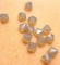 Lot of Swarovski 8mm Bicone Beads - Light Gray Opal