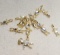 Lot of People Birthstone Charms - Crystal
