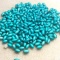 Lot of Oval Beads - Turquoise Color