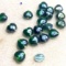 Lot of Heart Shape Beads - Green