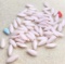 Lot of Teardrop Beads - Light Pink