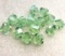 Lot of 8mm Bicone Glass Beads - Light Green