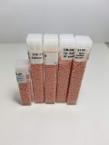DB-206 Delica 11 Cyl Beads - 5 Vials of Opaque Salmon
