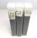 DB-761 Delica 11 Cyl - 3 Vials of Matte Opaque Gray