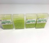 DB-766 Beads - (4 vials; No Name on Vial, Neon Green)