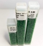 DB-705 Delica 11 Cyl – 3 Vials of Transparent Lime