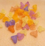 Lot of Flower Beads - Item# LUCF32-MX2; Various Colors