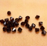 Lot of Swarovski 8mm Bicone Beads - Mocha