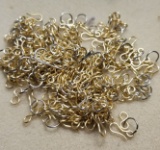 Lot of 14kt Hook and Eye Clasps