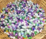 Basket Full of Beads - Various Color