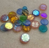 Lot of Circle Beads - Various Colors and Sizes