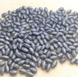 Lot of Oval Beads - Gray