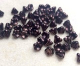 Lot of Tulip Beads - Dark Bronze Color