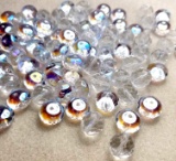 Lot of Clear “Disco Ball” Beads