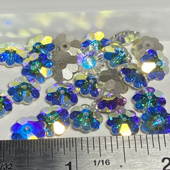 Lot of Swarovski Crystal Beads: 10mm Crystal AB