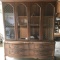 Vintage China Cabinet with Four Drawers