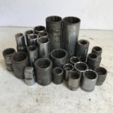 Assorted Shallow and Deep Well Sockets